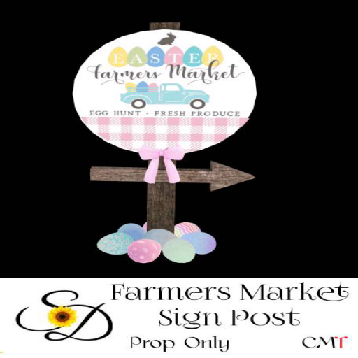 Second Life Marketplace **SD Farmers Market Sign Post